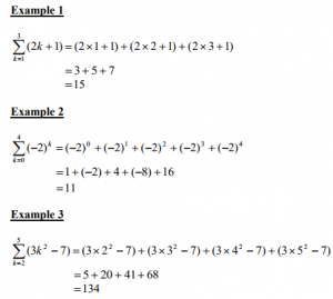 simple sigma math problem